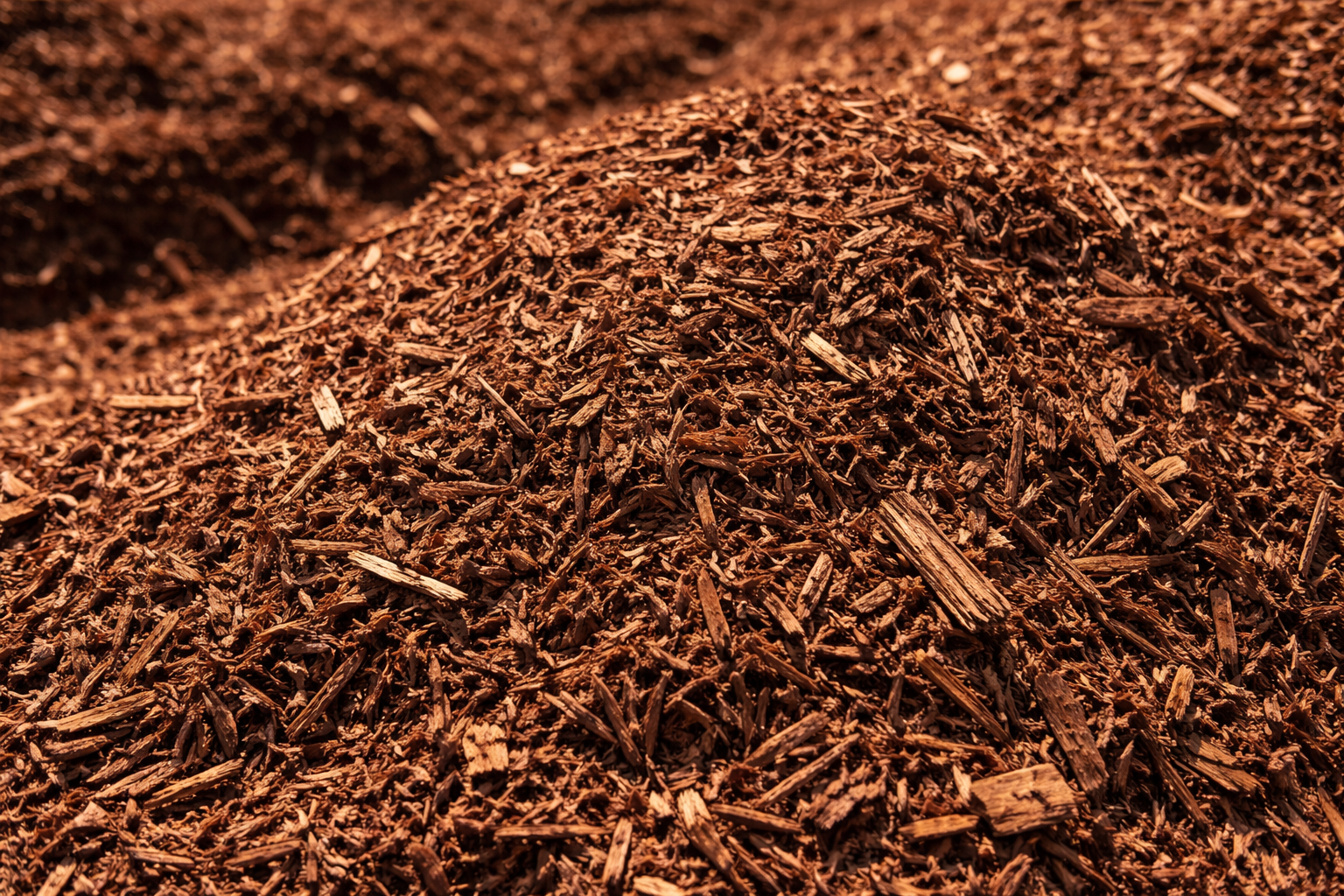 Premium Hardwood Mulch, Arndt Forest Products, Antigo, Wisconsin Premium Hardwood Mulch, Arndt Forest Products, Antigo, Wisconsin